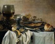 Still Life with Fish - 彼得·克莱兹